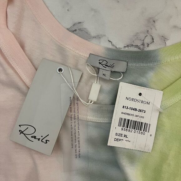 Rails The Tank Dress in Sherbert Dip Dye XL NWT - Picture 4 of 6